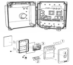 Náhradní díly pro VA SALT SMART C20 solinátor do 75 m3, s pH sondou a čerpadlem na dávkování pH mínus