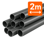 PVC-U nyomócső 63 mm, d=63 mm, falvastagság 3 mm, 2 m hossz