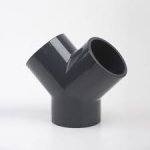 Kształtka Y z PVC d=63 mm, 45°, klejenie/klejenie
