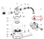 Adaptér na hadicu pripojenia čerpadla SS (TOP)