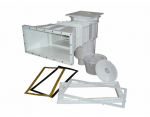 Skimmer 17,5 l à col long et large pour piscines foil
