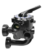 Astralpool Classic Plus seitliches Sechswegeventil für Filter Cantabric, Bilbao, RapidPool, Uve, Volcano  - Ausgänge 1½"