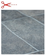 Bazénová fólie ELBE Unique Tile Dolomite grey 1,65 m šířka, 1 m délka, 1,8 mm tloušťka, metráž - cena je za m2
