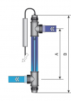 Sterylizator UV-C TECH 16 W / 15 m3