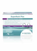 BAYROL Superflock Plus 1 kg, flokulant (vločkovač) na účinnú prevenciu a odstránenie zákalu vo vode