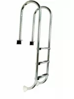 Nerezový rebrík Muro (Slim) 3 stupňový s puzdrom, AISI 304