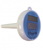 Thermometer schwimmend digital - blau