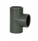 PVC idom - T-idom 90° 50 mm ragasztás / ragasztás