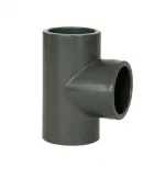 PVC Fitting - T-Stück 90° DN=50 mm, d=61 mm, Kleben / Kleben