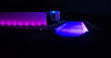 VA LED RGB Farbige Unterwasserscheinwerfer 15W mit Box und Flansch, für die Folie