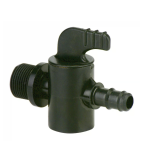 PVC Kohoutek vypouštěcí 3/4“ ex