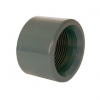 Raccordo in PVC - Riduzione corta con filetto 50 x 1 1/4" int.