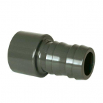 PVC idom - Tömlővéges csatlakozó 38 x 50 mm, d=38 mm x 50 mm, ragasztás