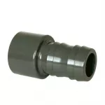PVC idom - Tömlővéges csatlakozó 38 x 50 mm, d=38 mm x 50 mm, ragasztás