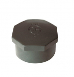 PVC Fitting - Kappe 1“ int., DN=1“, d=41 mm, Innengewinde