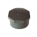 PVC idom - Zárókupak 3/4“ int., DN=3/4“, d=33 mm, belső menet