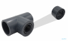 PVC tvarovka - Redukce krátká 90 x 63 mm