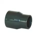 PVC Verbindungsstück - lang 75–63 x 50 mm , DN=63/50 mm, d=75/63 mm , kleben / kleben