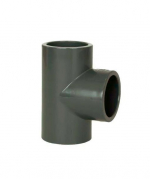 PVC Fitting - T-Stück 90° DN=75 mm, d=94 mm, Kleben / Kleben