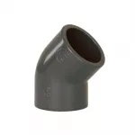 PVC idom - Könyök 45° DN=32 mm, ragasztás / ragasztás