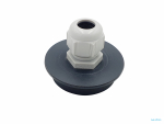 PVC tvarovka - Prechodka-PUK 50 mm / Pg13,5 s vývodkou, lepenie / vývodka Pg13,5