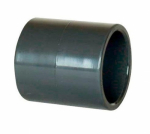 Kształtka PCV - Łącznik 225 mm, DN=225 mm, klejenie/klejenie, klejenie wewnętrzne