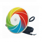 Lampadina LED Flat RGB colorata 23W piatta