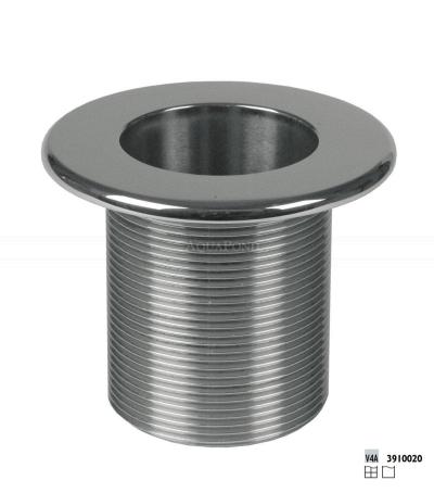 Hugo Lahme sací tryska, napojení vnější závit 2“, délka 40 mm (celonerezová), pro keramické a prefabrikované bazény