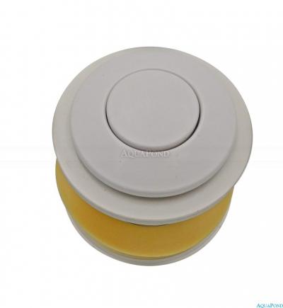 Pneu. tlačítko, včetně průchodu stěnou - pro předvyrobené bazény 