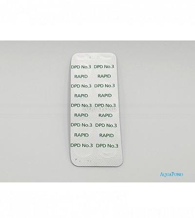 Test tablety DPD - celkový chlor