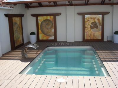 Bazén Compass Pools X-TRAINER 45 - 4,5 m - keramický bazén