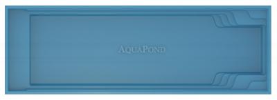 Bazén Compass Pools XXL-TRAINER 133 - 13 m, rovné dno - keramický bazén