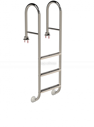 Nerezový žebřík Tina 3 stupňový