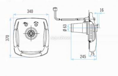 Astralpool čelo protiproudu Sprint