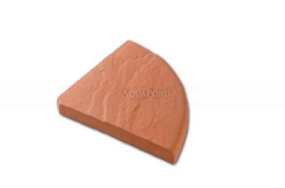 Bazénový lem Rádius R30 cm opačný, Mystery betón 