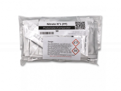 Water-I.D. Nitrate 1 (PP), - Náhradní tablety pro digitální tester Pool Lab 2.0 pro měření dusičnanů 1 (PP) (50 sáčků)