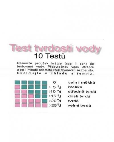 Tester tvrdosti vody