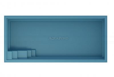 keramický bazén AQUA NOVA 77 z vrchu