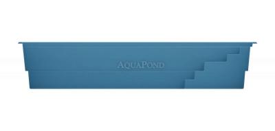 keramický bazén AQUA NOVA 77 rez z boku