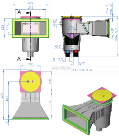 Skimmer 17,5 l