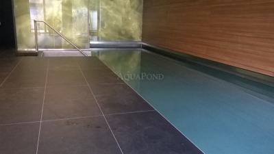 Interiérový nerezový bazén s AquaDiamante úpravou vody