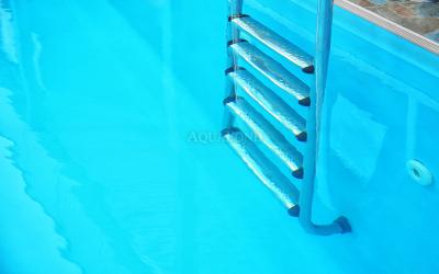 ALKORPLAN 2K - Světle modrá; 2,05m šíře, 1,5mm, 25m role - Bazénová fólie