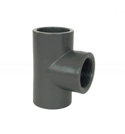 PVC tvarovka - T-kus 90° 63 x 1 1/2“ int.