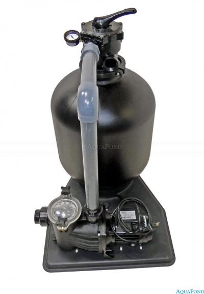 Filtrační zařízení Azur KIT 380 na paletě s čerpadlem Preva 33, 6 m3/h s propojovacím potrubím