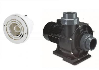 Gegenstrompumpe New BCC 300T - 66 m3/h - 400 V, 2,2 kW + Gegenstromkopf (Düse 40 mm+Ansaugung)