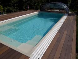 Keramische Pools und Poolabdeckung von Aquapond