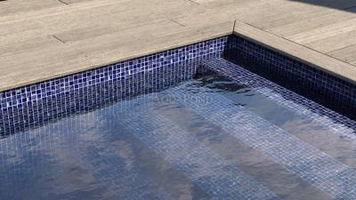 AVfol Decor Anti-Rutsch - Aqua Mosaik; 1,65 m Breite, 1,5 mm, in Metern verkauft