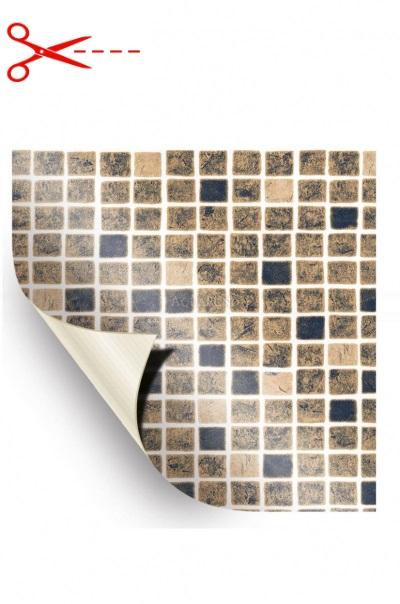 AVfol Decor - Sandig Mosaik; 1,65 m Breite, 1,5 mm, in Metern verkauft