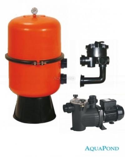 Komplette Filtergerät - geteilter Behälter Kit 400