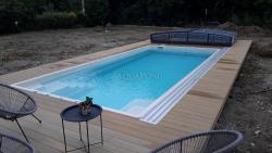 Keramische Pools und Poolabdeckung von Aquapond